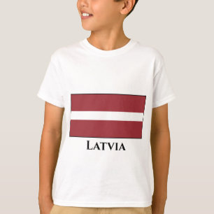 ラトビア国旗 Tシャツ