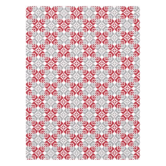 ラトビア朝のSUN幾何模様3 テーブルクロス (正面)