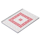 ラトビア朝SUN幾何学模様I ノートブック (左側)