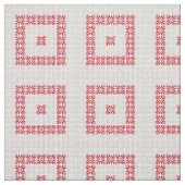 ラトビア朝SUN幾何学模様I ファブリック (見本)