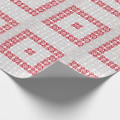 ラトビア朝SUN幾何学模様I ラッピングペーパー (角)