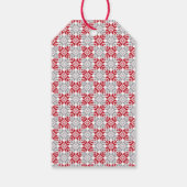 ラトビア朝SUN幾何学模様III ギフトタグ (裏面)