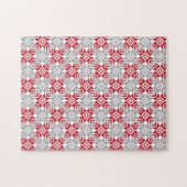 ラトビア朝SUN幾何学模様III ジグソーパズル (横)