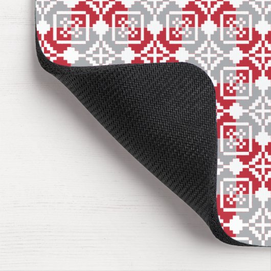 ラトビア朝SUN幾何学模様III マウスパッド (コーナー)