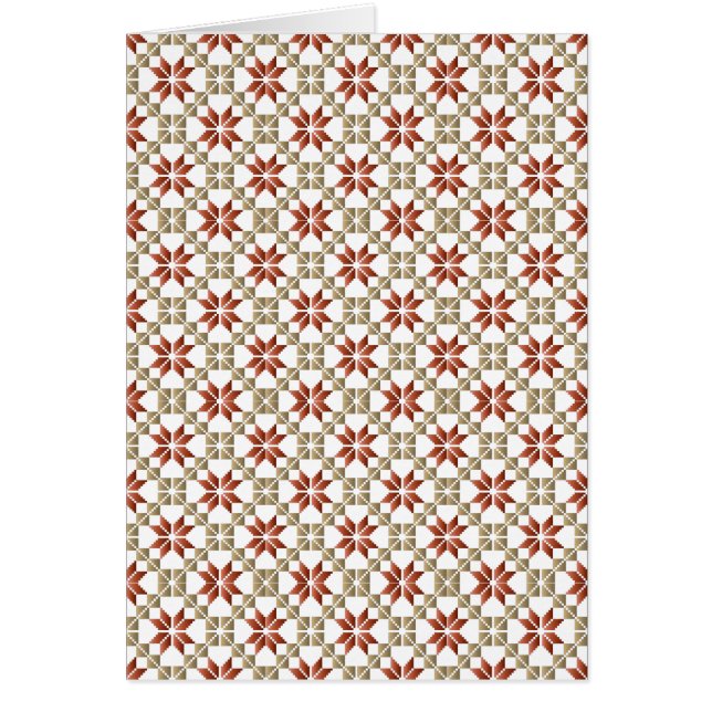 ラトビア朝SUN幾何学模様IX (正面)