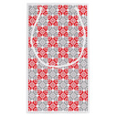 ラトビア朝SUN幾何学模様VI スモールペーパーバッグ (裏面)