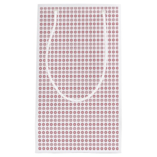 ラトビア朝SUN幾何学模様VII スモールペーパーバッグ (正面)