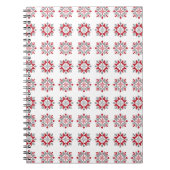 ラトビア朝SUN幾何学模様VII ノートブック (正面)