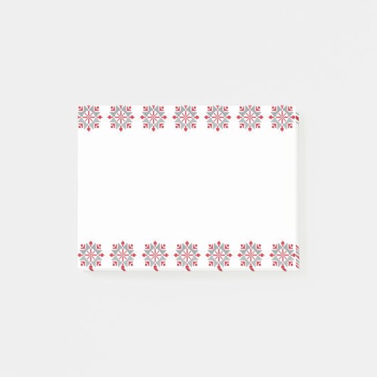 ラトビア朝SUN幾何学模様VII ポストイット (正面)