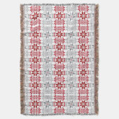 ラトビア朝SUN幾何学模様VIII スローブランケット (正面縦)