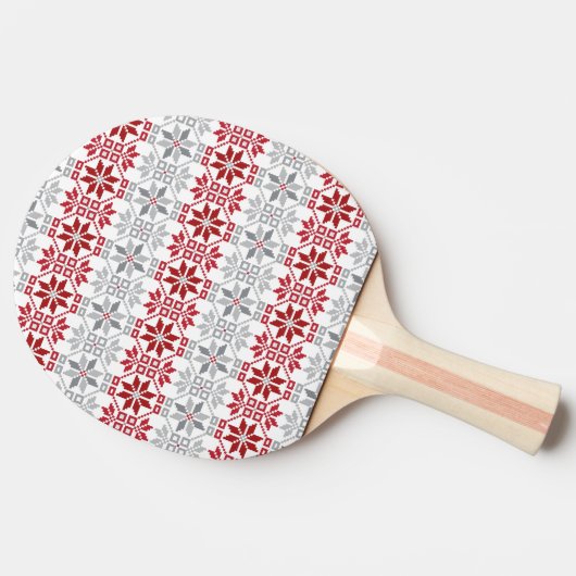 ラトビア朝SUN幾何学模様VIII 卓球ラケット (横)