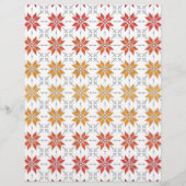 ラトビア朝SUN幾何学的パターンIV (正面)