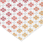 ラトビア朝SUN幾何学的パターンIV ショートテーブルランナー (コーナー)