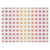 ラトビア朝SUN幾何学的パターンIV テーブルクロス (正面(横))