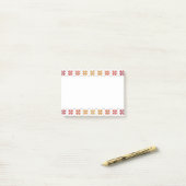 ラトビア朝SUN幾何学的パターンIV ポストイット (デスク上)