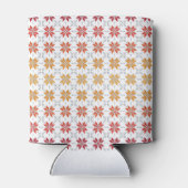 ラトビア朝SUN幾何学的パターンIV 缶クーラー (裏面)