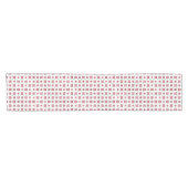 ラトビア朝SUN幾何学的パターンV ショートテーブルランナー (横)