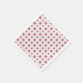 ラトビア朝SUN幾何学的パターンV スタンダードカクテルナプキン (角)