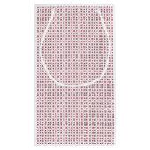 ラトビア朝SUN幾何学的パターンV スモールペーパーバッグ (裏面)