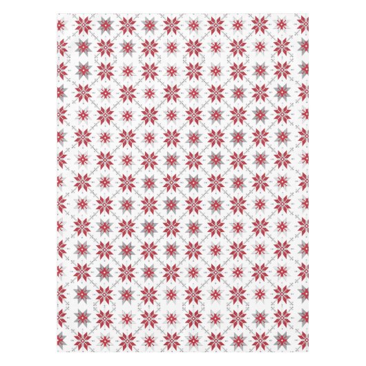 ラトビア朝SUN幾何学的パターンV テーブルクロス (正面)