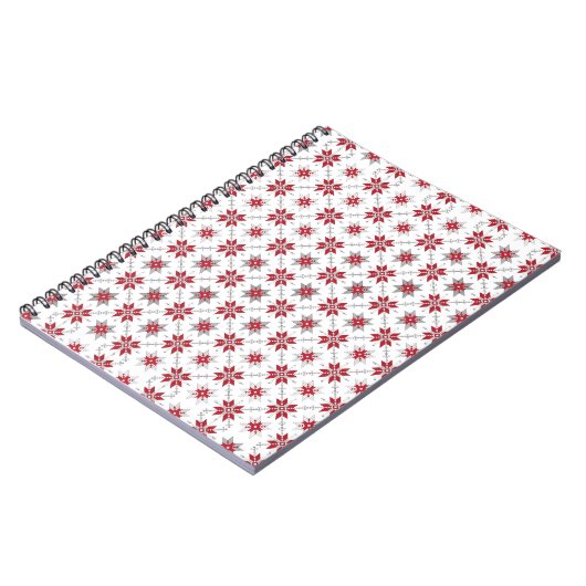 ラトビア朝SUN幾何学的パターンV ノートブック (左側)