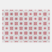 ラトビア朝SUN幾何学的パターンV ラッピングペーパーシート (正面2)