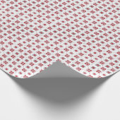 ラトビア朝SUN幾何学的パターンV ラッピングペーパー (角)