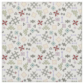 ラトビア異教のの幸運と繁栄の象徴 ファブリック (見本)