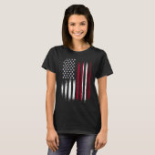 ラトビア系アメリカ人の文化遺産月間 ラトビア 愛国者 グロ Tシャツ (正面フル)