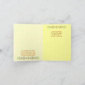 ラトビア語のハッピーイースターカード シーズンカード (内部)