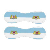 ラトビア野球・リガ国旗 野球ボール (パネル)