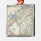 ラトビア、エストニア メタルオーナメント (左)