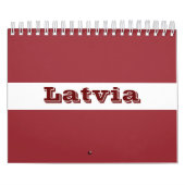 ラトビア カレンダー (カバー)