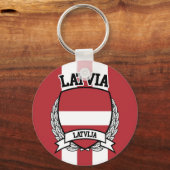 ラトビア キーホルダー (正面)