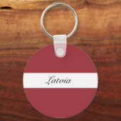 ラトビア キーホルダー (正面)