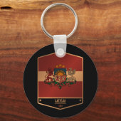 ラトビア キーホルダー (正面)