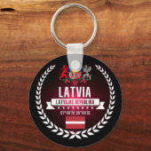ラトビア キーホルダー (正面)