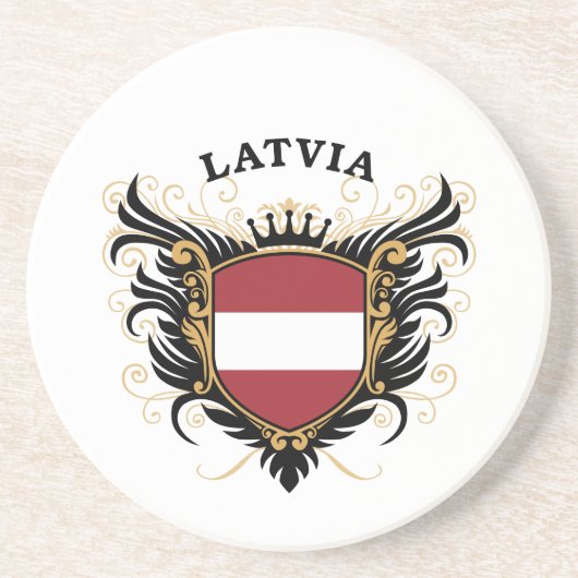 ラトビア コースター (正面)