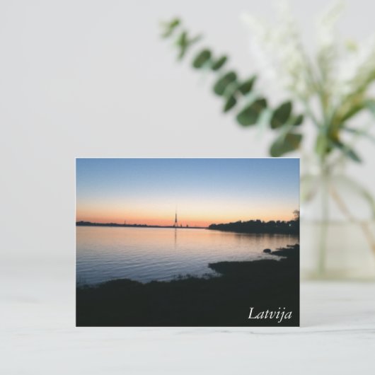 ラトビア ポストカード (スタンド正面)
