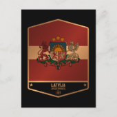 ラトビア ポストカード (正面)