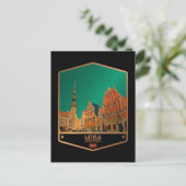 ラトビア ポストカード (スタンド正面)