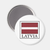 ラトビア マグネット (正面/裏面)