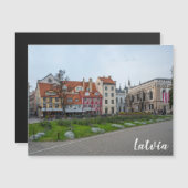 ラトビア，リガのリヴ広場 (正面/裏面)