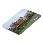 ラトビア，リガのリヴ広場 マグネット (左側)