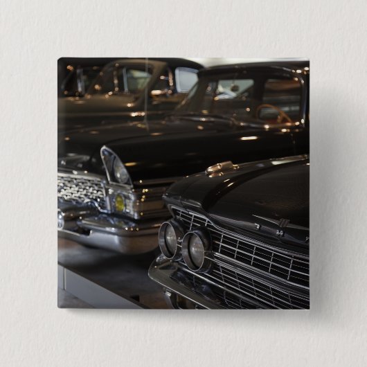 ラトビア、リガ、リガ自動車博物館、 缶バッジ (正面)