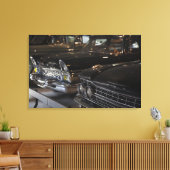 ラトビア、リガ、リガ自動車博物館、車の キャンバスプリント (インサイチュ (リビング))