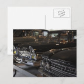 ラトビア、リガ、リガ自動車博物館、車の ポストカード (正面/裏面)