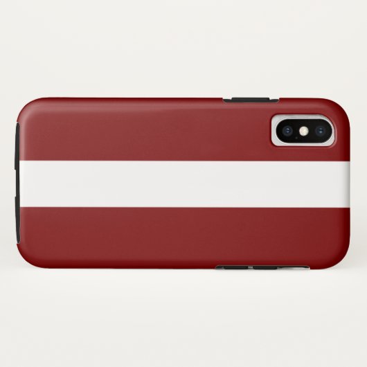 ラトビア Case-Mate iPhoneケース (裏面(横))