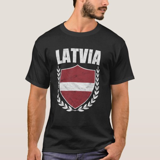 ラトビア I ラトビア Tシャツ (正面)