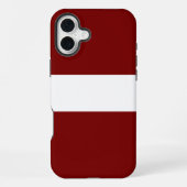 ラトビア iPhoneケース (裏面)